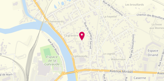 Plan de L'Atelier de Marion, 10 Rue de la Galavaude, 55430 Belleville-sur-Meuse