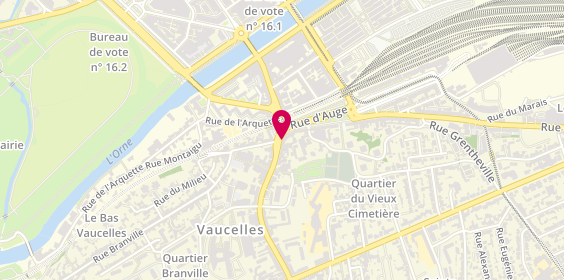 Plan de Coiff'Xavana, 13 Rue de Falaise, 14000 Caen