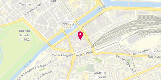 Plan de Kath'y Coiffure & Bien-Etre, 34 Rue Pierre Girard, 14000 Caen