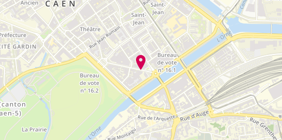 Plan de Chez Momo Coiffeur, 41 Rue du 11 Novembre, 14000 Caen