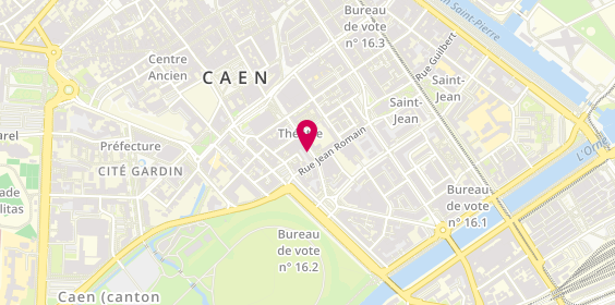Plan de Le Salon Eric, 30 Rue des Jacobins, 14000 Caen