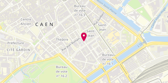 Plan de E2Ma, 123 Rue Saint-Jean, 14000 Caen