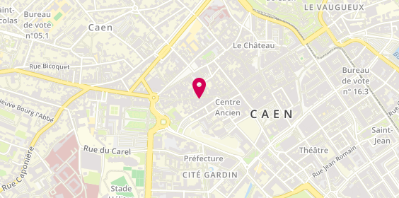 Plan de Zig-Zag Coiffure, 11 Rue Ecuyère, 14000 Caen