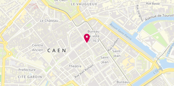 Plan de Tchip, 43 Rue Saint Jean, 14000 Caen