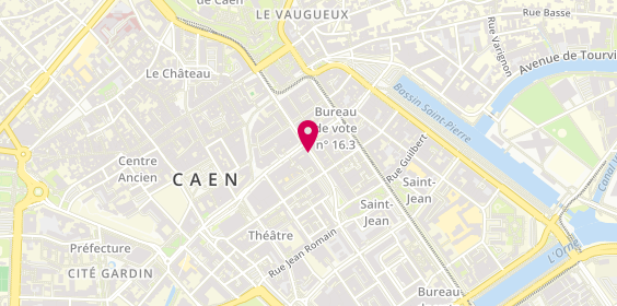 Plan de Esma Maison de Coiffure, 42 Rue Saint-Jean, 14000 Caen
