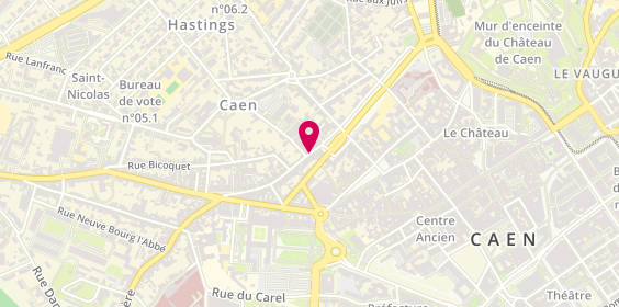 Plan de Ty Coiff, 21 Rue Saint-Martin, 14000 Caen