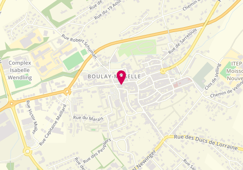 Plan de SARL l'Attrap'Rêves, 26 Rue du Maréchal Foch, 57220 Boulay-Moselle