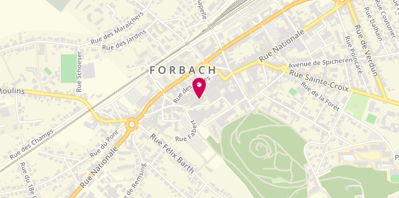 Plan de Bechia Hadji, 134 Rue Nationale, 57600 Forbach