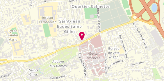 Plan de Atelier B, 113 avenue Georges Clemenceau, 14000 Caen