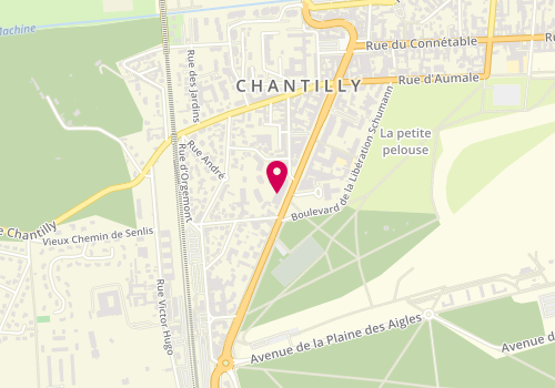 Plan de Léonor, 36 avenue du Maréchal Joffre, 60500 Chantilly