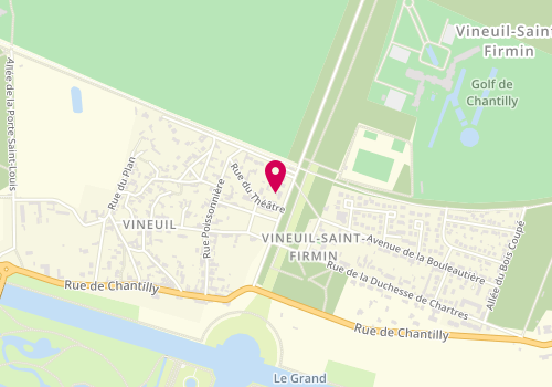 Plan de Le Shelby, 1 Bis avenue de Verdun, 60500 Vineuil-Saint-Firmin