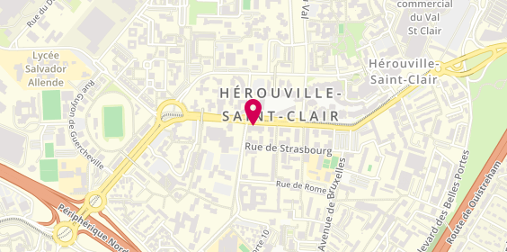 Plan de Coiffure Passion, 6 avenue de la Grande Cavée, 14200 Hérouville-Saint-Clair