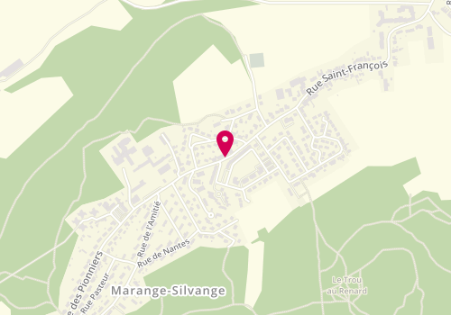 Plan de Urban Faretra, 5 A Place de la Marjotee, 57535 Marange-Silvange
