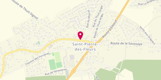 Plan de CHRISTELLE, 14 Bis Route de Brionne, 27370 Saint-Pierre-des-Fleurs