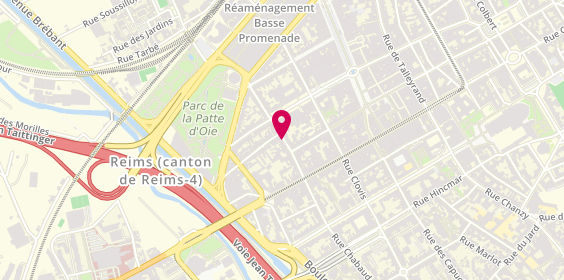 Plan de Le Parisien, 31 Rue des Poissonniers, 51100 Reims