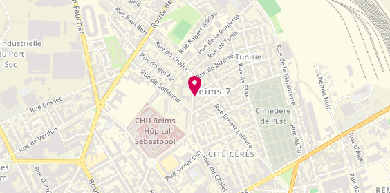 Plan de Tendance Coiffure, 110 Rue du Chalet, 51100 Reims