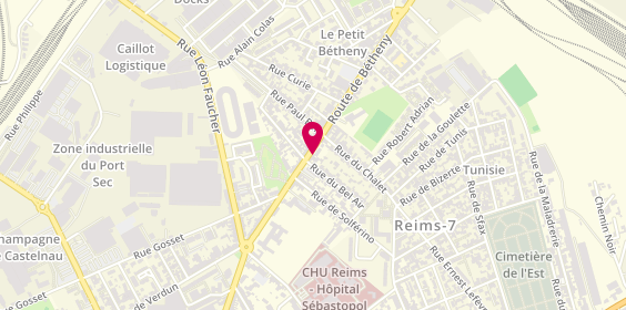 Plan de Pol Morgane, 58 Rue de Bétheny, 51100 Reims