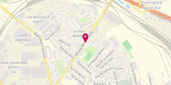 Plan de L'Atelier de Carolanne, 34 Route de Betheny, 51450 Bétheny