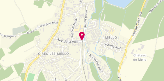 Plan de Ambiance Coiffure, 14 Rue de la Ville, 60660 Cires-lès-Mello