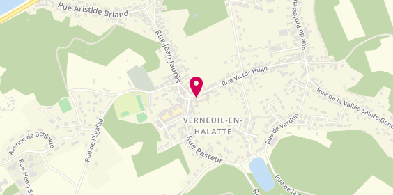Plan de Carre Vip, 4 Ter Rue Victor Hugo, 60550 Verneuil-en-Halatte