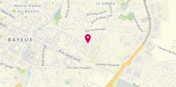 Plan de Ah Ambiance et Detente, 72 avenue Georges Clemenceau, 14400 Bayeux