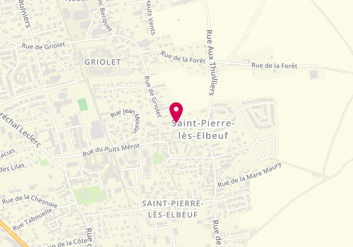 Plan de LEFEVRE Haifa, 2035 Route de Louviers, 76320 Saint-Pierre-lès-Elbeuf