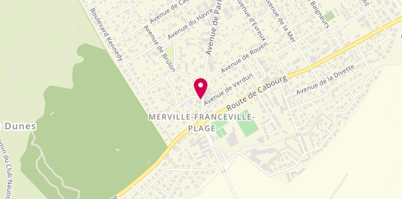 Plan de Ambiance V, 11 avenue de Paris, 14810 Merville-Franceville-Plage