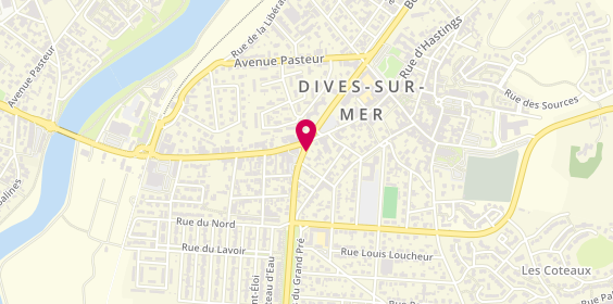Plan de Lepoittevin, Centre Commercial de la Cote Fleurie 
Boulevard Maurice Thorez, 14160 Dives-sur-Mer