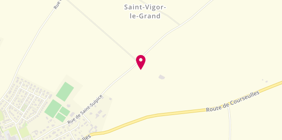 Plan de Apparence, 1 Route d'Arromanches, 14400 Saint-Vigor-le-Grand