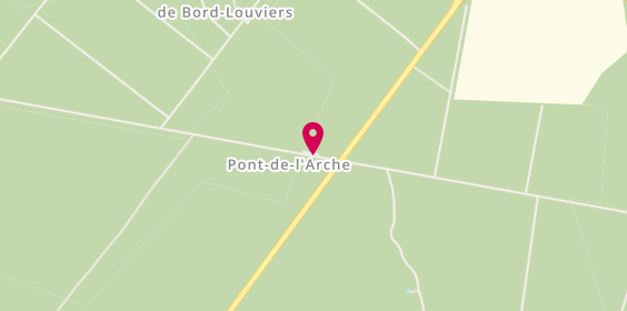 Plan de Adonis Coiffure, 3 Bis Rue du General de Gaulle, 27340 Pont-de-l'Arche