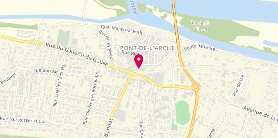 Plan de Salon Matoris, 1 place Aristide Briand, 27340 Pont-de-l'Arche