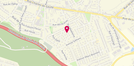 Plan de Marjorie, 7 Rue Sainte Cécile, 57290 Serémange-Erzange