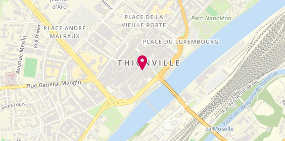 Plan de Allure coiffure, 9 Rue de L
1 Rue de l'Ancien Hôtel de Ville, 57100 Thionville