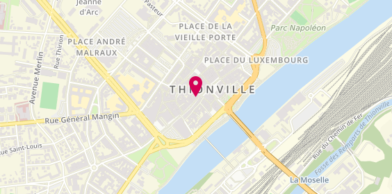 Plan de Diagonal, 11 Rue de Paris, 57100 Thionville