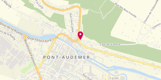 Plan de Coiffure Catherine, 1 Route de Rouen, 27500 Pont-Audemer