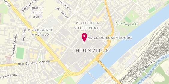 Plan de Ds Coiffure, 5 place au Bois, 57100 Thionville