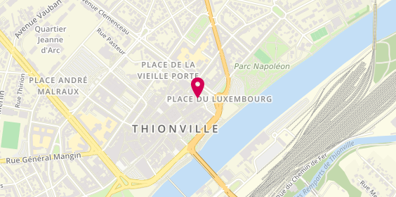Plan de L'Orientalys, 3 Rue de la Vieille Porte, 57100 Thionville