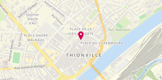 Plan de C'Est Elle, 45 Rue de l'Ancien Hôpital, 57100 Thionville