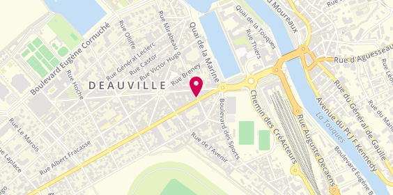 Plan de Aliette Claverie, 34 avenue de la République, 14800 Deauville