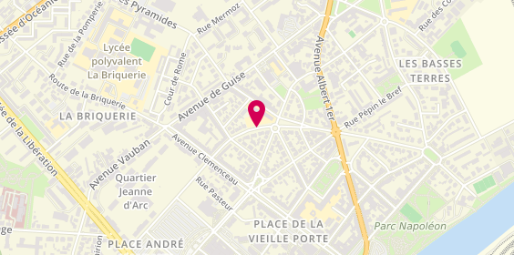 Plan de R. Coiffure et Ongles, Boulevard Hildegarde, 57100 Thionville