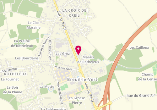 Plan de Salon Rhimou, 437 Route de Paris, 60600 Breuil-le-Vert