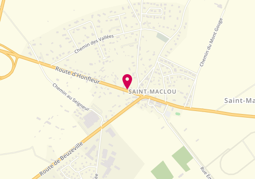 Plan de GUILLON Lydie, Salon des Deux Villages, 54 Route d'Honfleur, 27210 Saint-Maclou