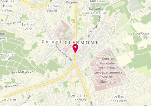 Plan de Coiffure For Men, 18 Rue General de Gaulle, 60600 Clermont
