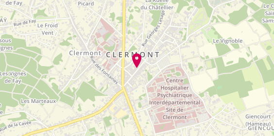 Plan de Vog, 49 Rue de la République, 60600 Clermont