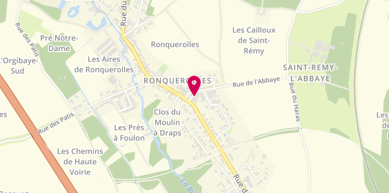 Plan de Remy Coiffure, 200 Rue Abbaye Ronquerolles, 60600 Agnetz