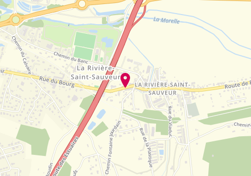 Plan de Citylook, 28 Rue du Bourg, 14600 La Rivière-Saint-Sauveur