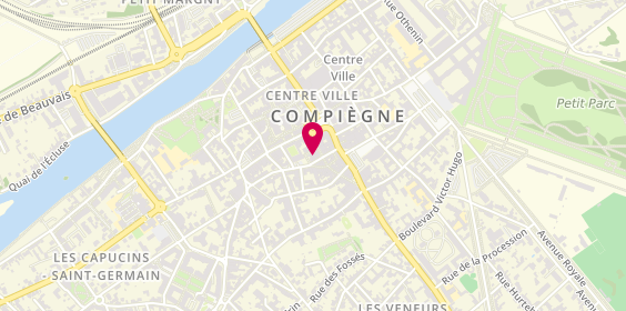 Plan de Tchip, 18 Rue de l'Étoile, 60200 Compiègne