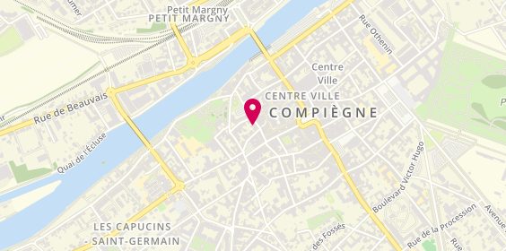 Plan de Le Coupeur, 36 Rue Jeanne d'Arc, 60200 Compiègne