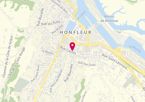 Plan de Un Hair d'Honfleur, 13 Rue Cachin, 14600 Honfleur