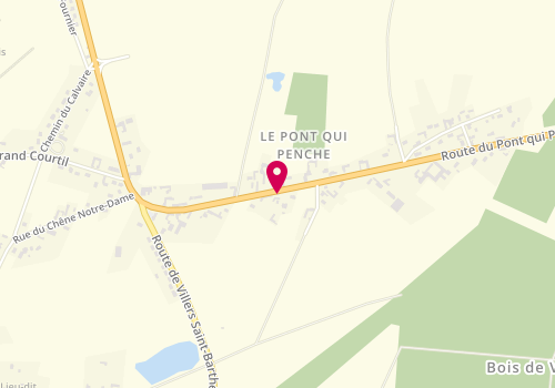 Plan de Laëtitia Coiffure / Laetit'merveilles, 844 Route du Pont Qui Penche, 60650 Ons-en-Bray